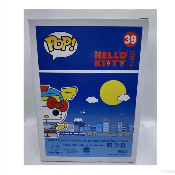 Funko Pop Hello Kitty Robot #39 - Picture 3 of 5